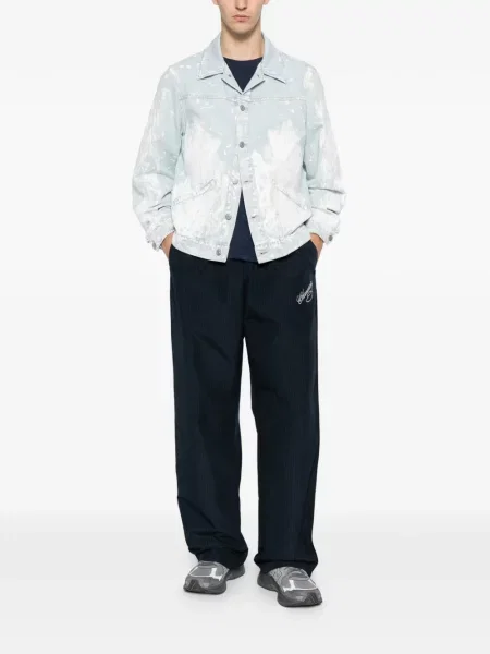 Geacă de blugi Mm6 Maison Margiela albastru