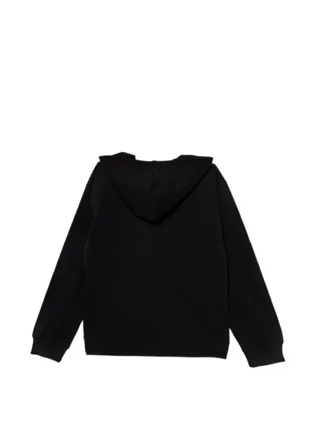 Bluza z kapturem dziecięca Guess czarna