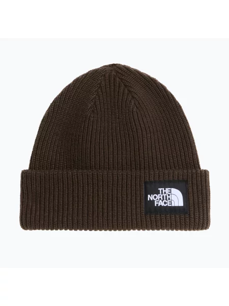 The North Face czapka Salty brązowa
