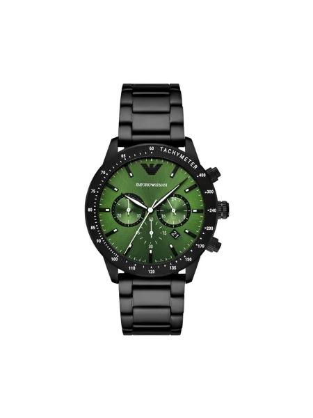 Hodinky Emporio Armani zelená