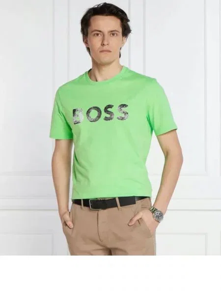 BOSS ORANGE Póló Te_Bossocean zöld