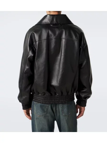 Geanta de piele Balenciaga negru
