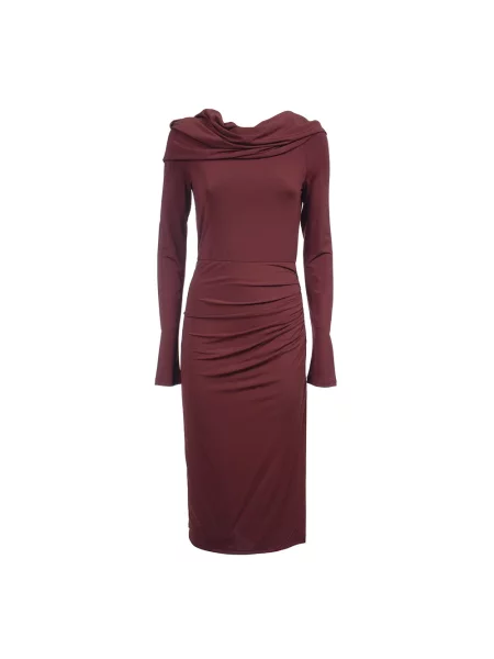 Dzianinowa sukienka Max Mara Studio czerwona