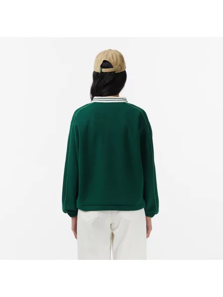 Lacoste Bluza O Luźnym Kroju zielony