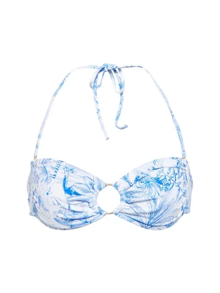 Bikini Melissa Odabash z nadrukiem biały