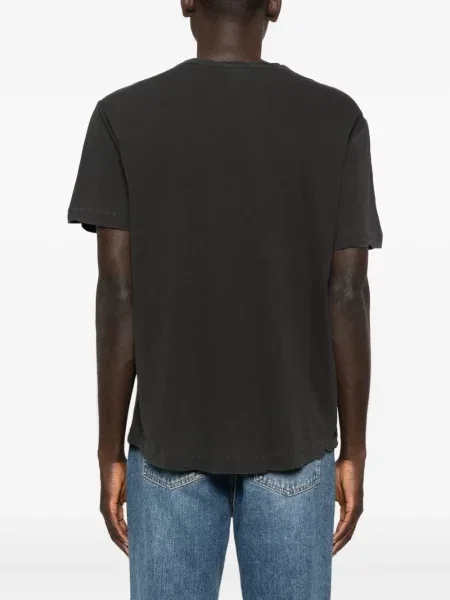 Tricou James Perse cu decolteu rotund gri