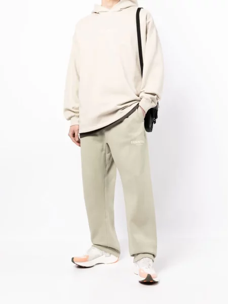 Τρέξιμο παντελόνι Fear Of God Essentials με αυτόγραφο πράσινο