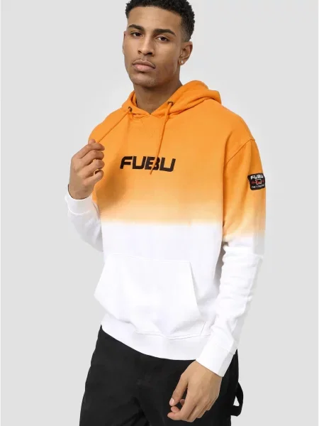 FUBU Tréning póló narancs / fekete / fehér