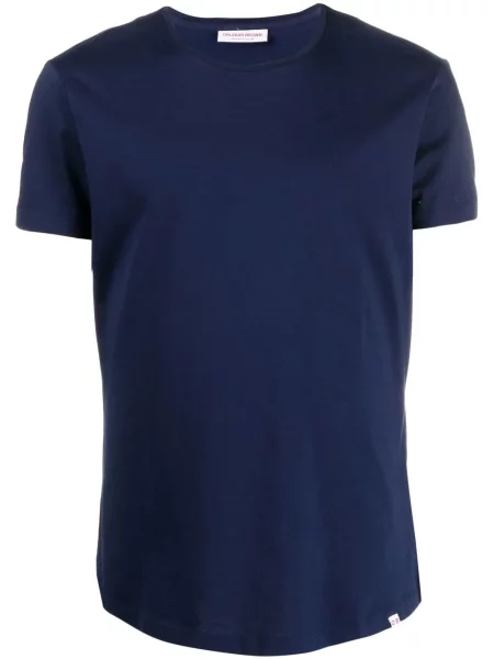 Tricou Orlebar Brown scurt albastru