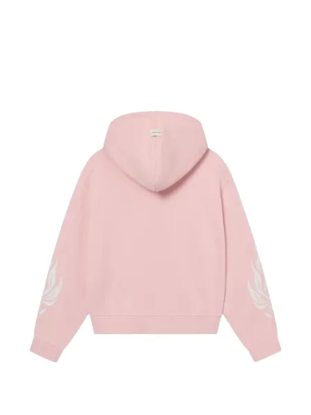 Bluza z kapturem Don't Waste Culture z nadrukiem różowa