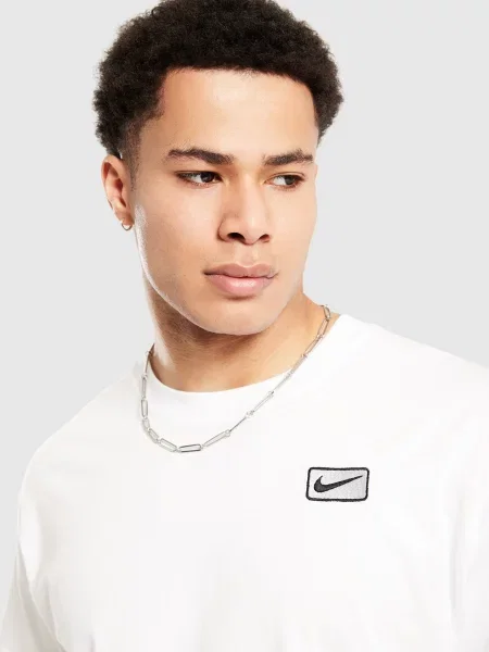 Nike T-Shirt Nsw Street Fleece biała