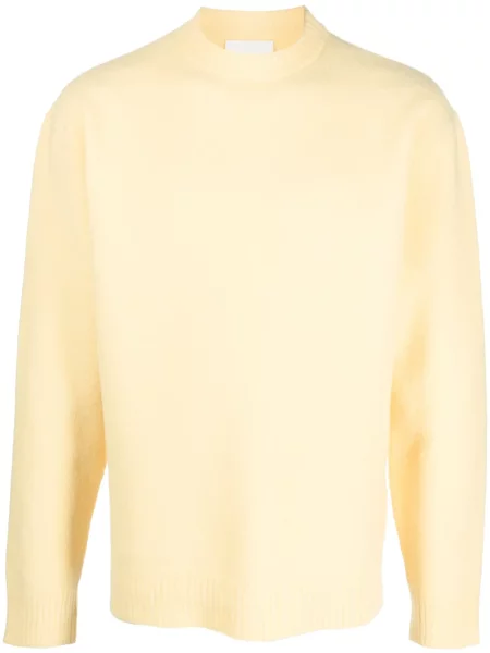 Pulover Jil Sander de lână galben