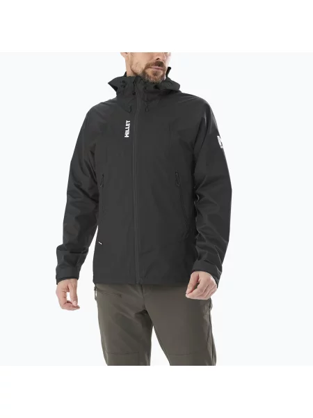 Kurtka przeciwdeszczowa Millet Fitz Roy black/noir czarna
