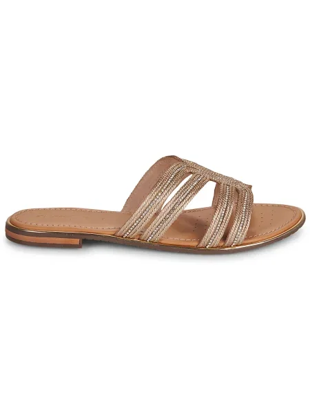 Pantofi Geox auriu