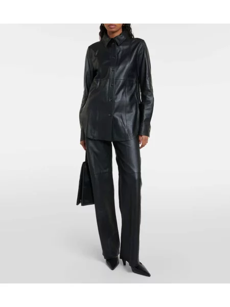 Top Toteme din piele negru