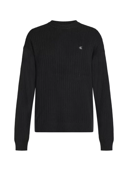Calvin Klein Jeans Pulover negru