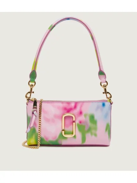 Marc Jacobs De piele geantă pe umăr The Blurred Floral Snapshot