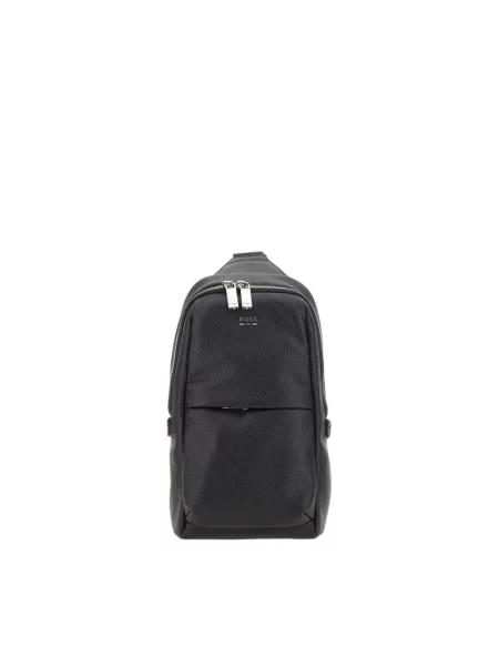 Torba na ramię z skóropodobny model Ray EVO_Monostrap' Boss czarna
