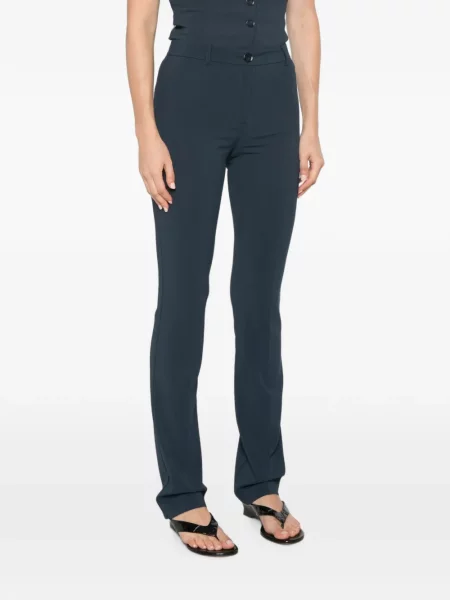 Pantaloni Patrizia Pepe albastru