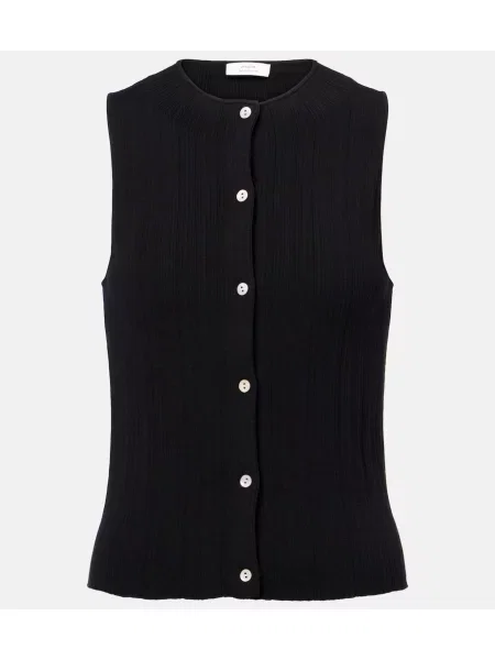 Vestă Vince tricotate negru