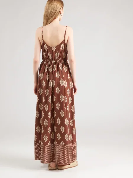VERO MODA Rochie de vară VMROMA deschis / maro bej