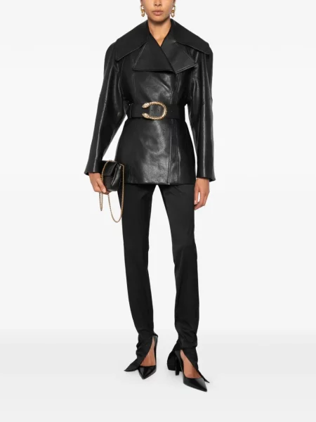 Cu centură geacă Gucci negru