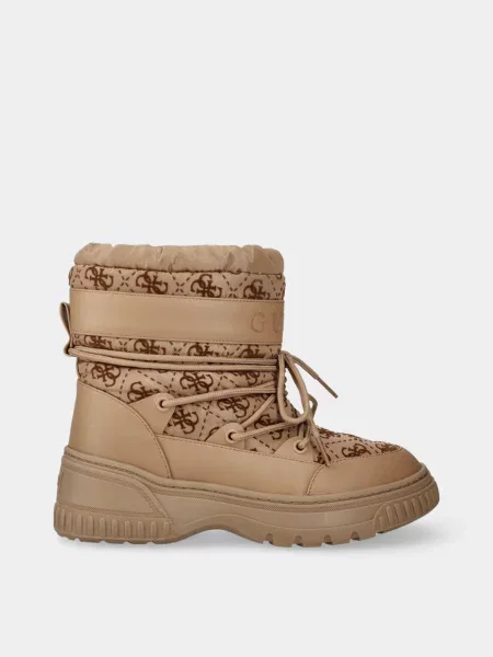 Дутики Guess бежевые