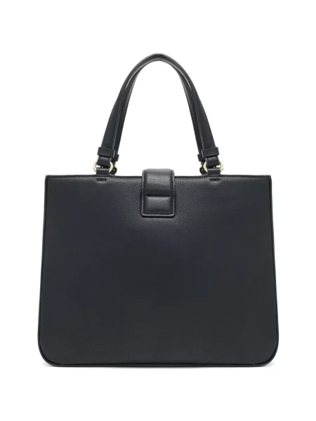 Geantă Armani Exchange cu autograf negru