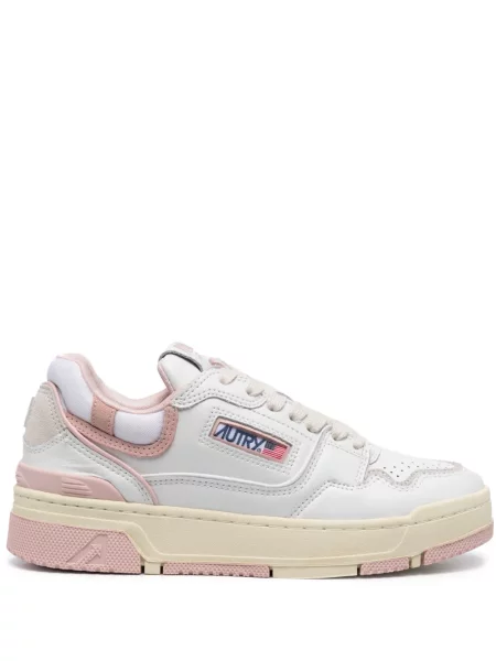 Sneakerși Autry din piele alb