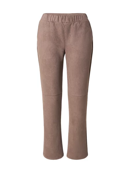 Monari Pantaloni taupe gri