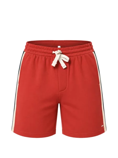 Pantaloni scurți Armani Exchange cu dungi cu cordon roșu