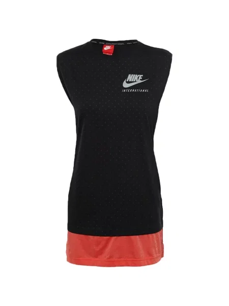Hanorac Nike cu glugă cu imagine cu model camuflaj roșu