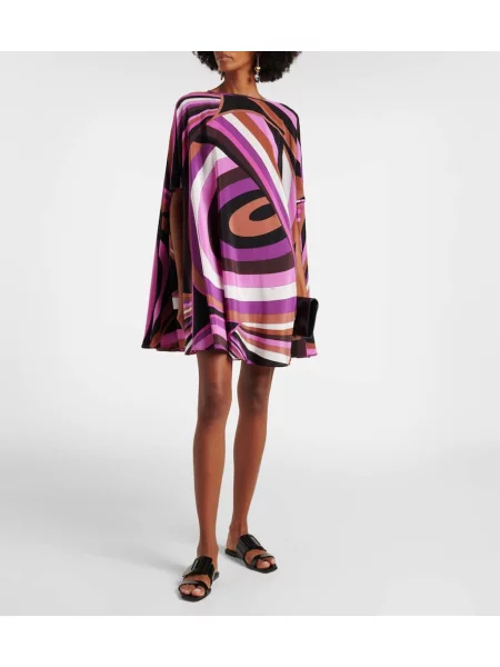 Jedwabna sukienka Pucci