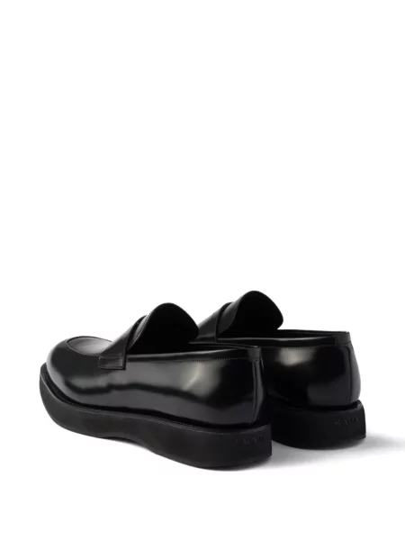 Pantofi loafer Prada din piele negru
