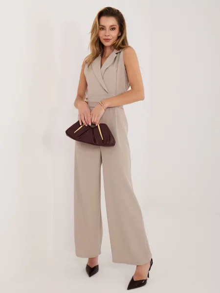 Salopetă Italy Moda bej