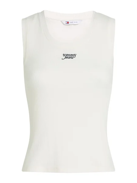 Top Tommy Jeans alb