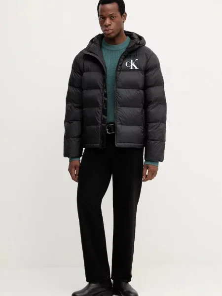 Calvin Klein Jeans sweter turkusowy