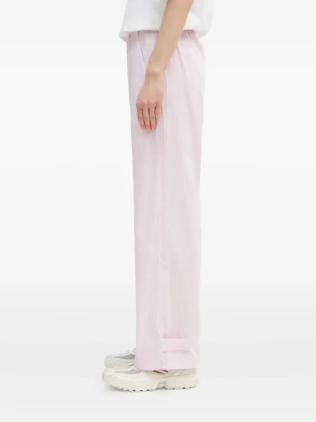 Pantaloni Fiorucci în carouri roz
