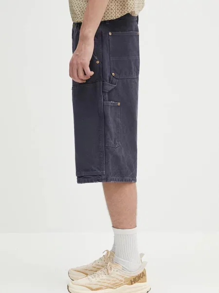 Короткие шорты Ambush из канваса синие