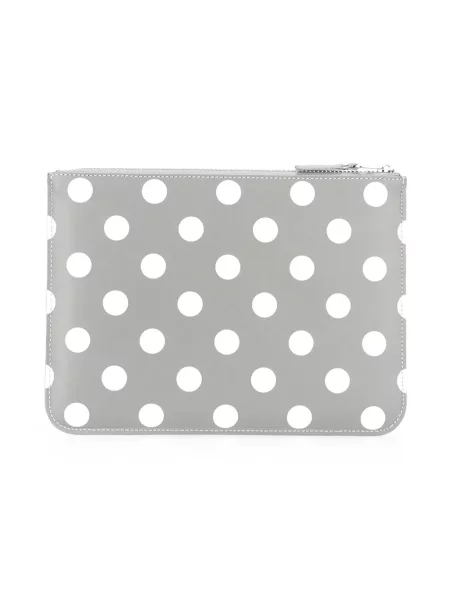 Taškuotas piniginė Comme Des Garçons Wallet pilka