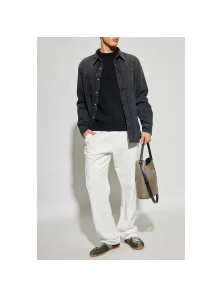 Maison Margiela sweter wełniany czarny
