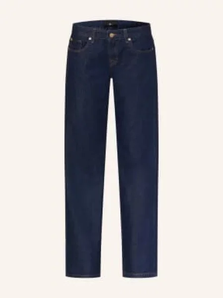 7 For All Mankind Rovné Džíny indigo soul