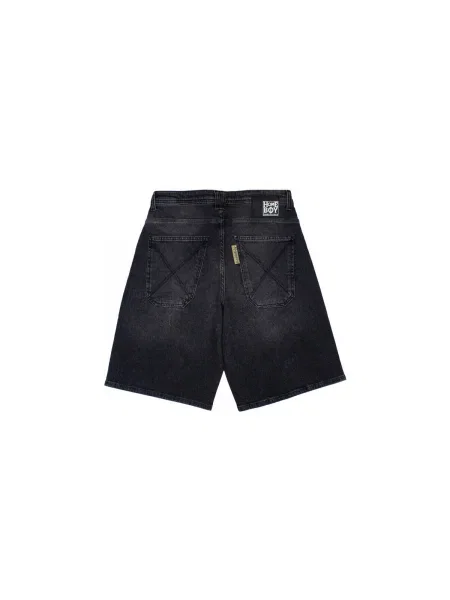 Pantaloni scurți din denim Homeboy negru