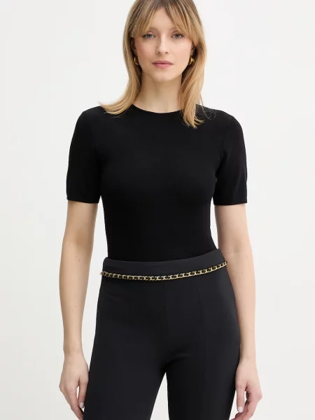 Silvian Heach tricou CHAGI negru