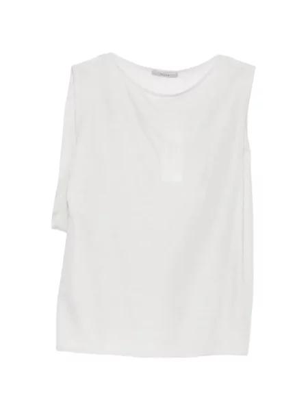 Bluzka Dusan drapowana biała