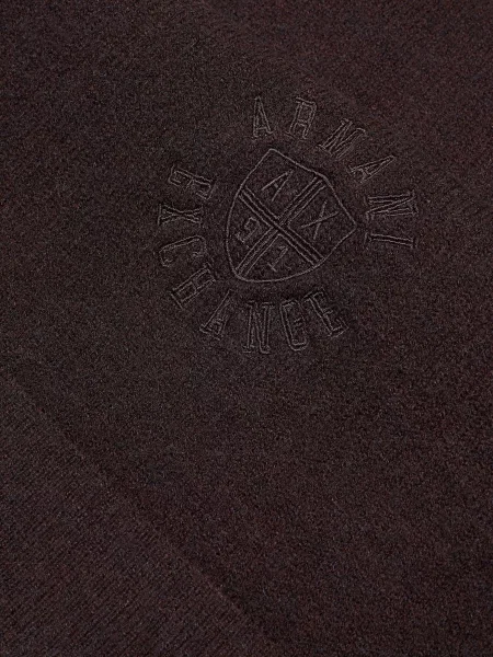 Шарф Armani Exchange коричневый
