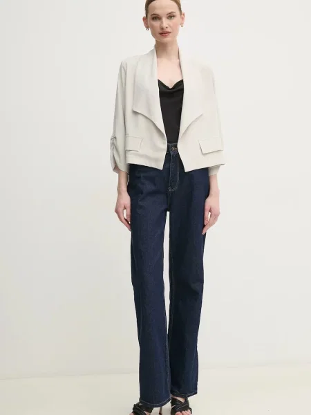 Піджак Joseph Ribkoff без застібки однотонний бежевий