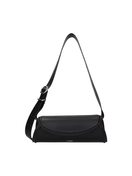 Torebka Jil Sander skórzana czarna
