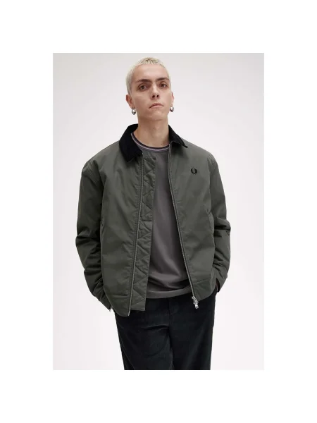 Geacă Fred Perry verde