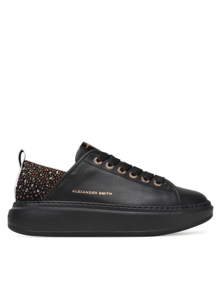 Sneakersy Alexander Smith czarne